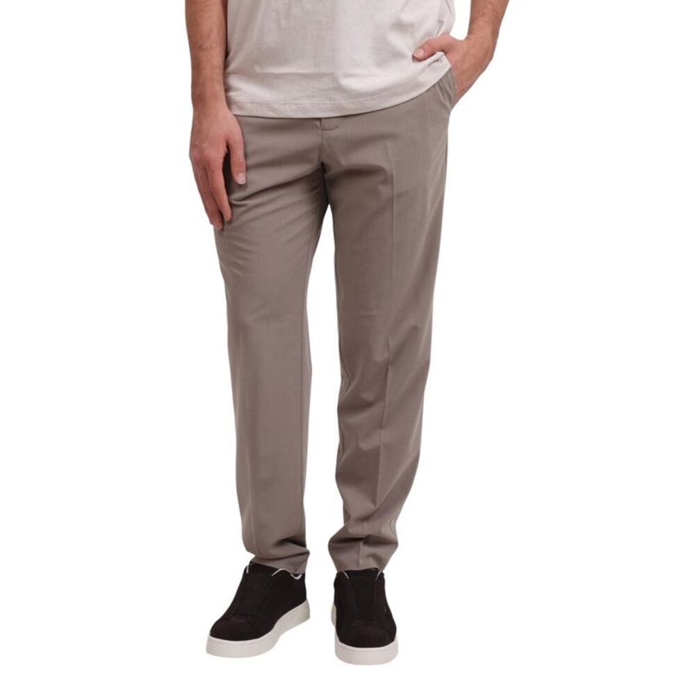 Armani Exchange Beige Lyocell Casual Men's Pants